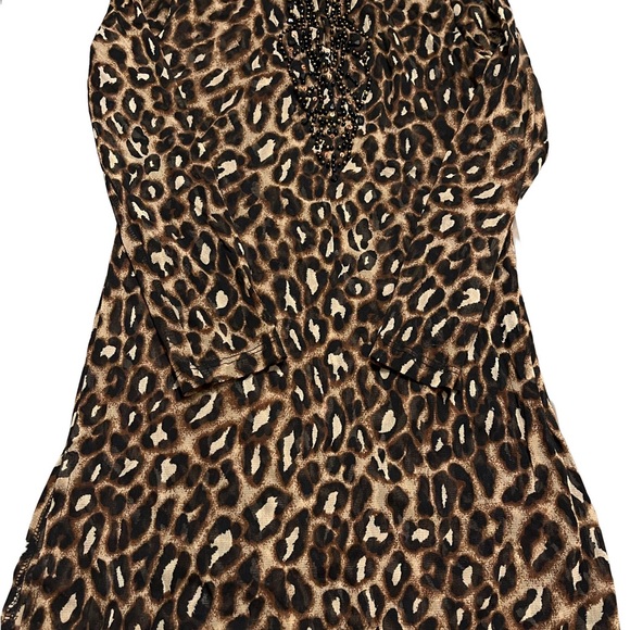 Women’s Inc Concept  Leopard Print Top - Picture 3 of 5